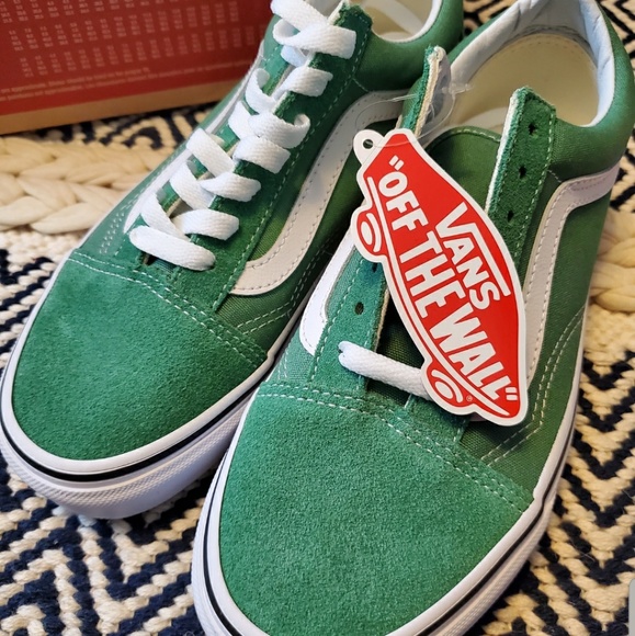 VANS Old Skool Deep Grass Green Sneakers - Picture 2 of 3